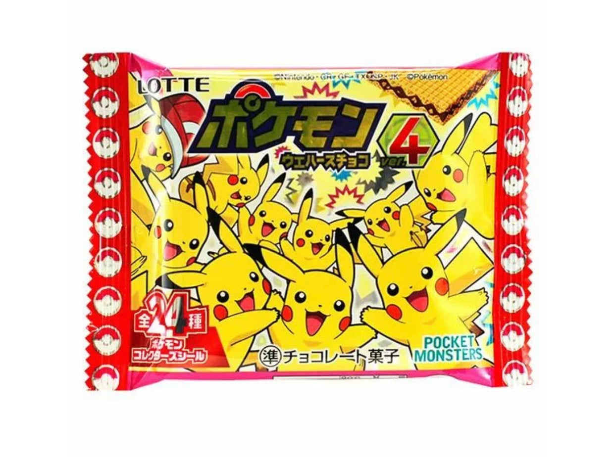 Lotte Pokémon Chocolate Biscuit Wafer - Otaku Haven LLC