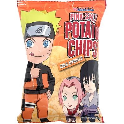 Naruto Pink Salt Potato Chips - Otaku Haven LLC