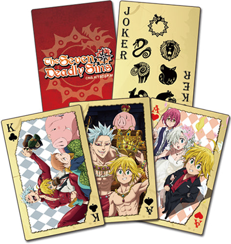 The Seven Deadly Sins Playing Cards - Otaku Haven LLC